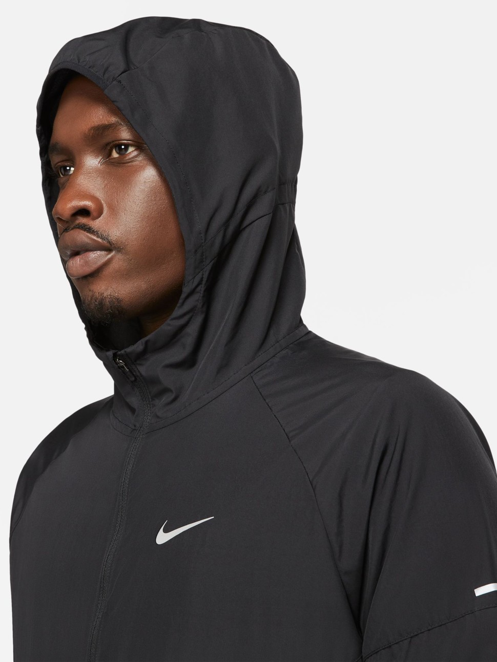 Вітрівка чоловіча Nike M NK RPL MILER JKT чорна DD4746-010 — фото 5