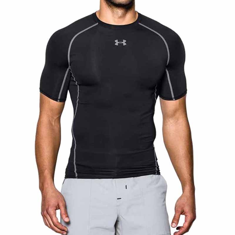 Футболка мужская Under Armour Hg Armour Ss черная 1257468-001 изображение 1