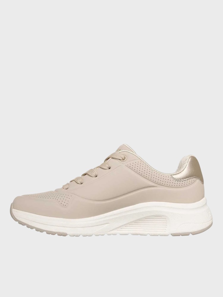Кросівки жіночі Skechers UNO LITE 2 бежеві 190265 NAT изображение 3