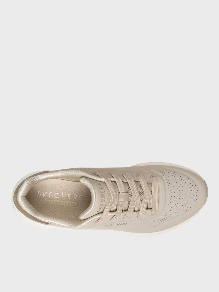 Кросівки жіночі Skechers UNO LITE 2 бежеві 190265 NAT изображение 4