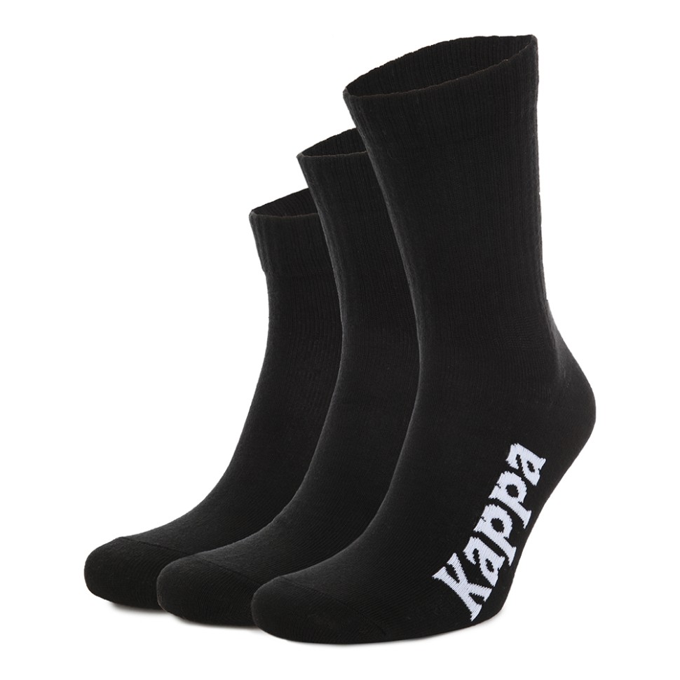 Носки Kappa черные 105389-99 — Sport City Носки Kappa черные 105389-99