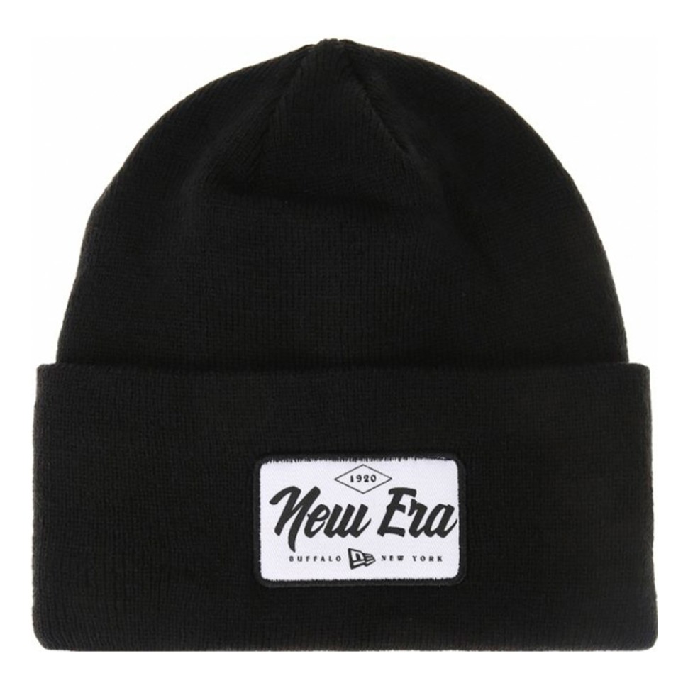 Шапка  New Era чорна 12033078-BLK изображение 1