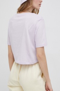 Футболка женская Reebok Ri Bl Crop Tee фиолетовая HB2277 изображение 3