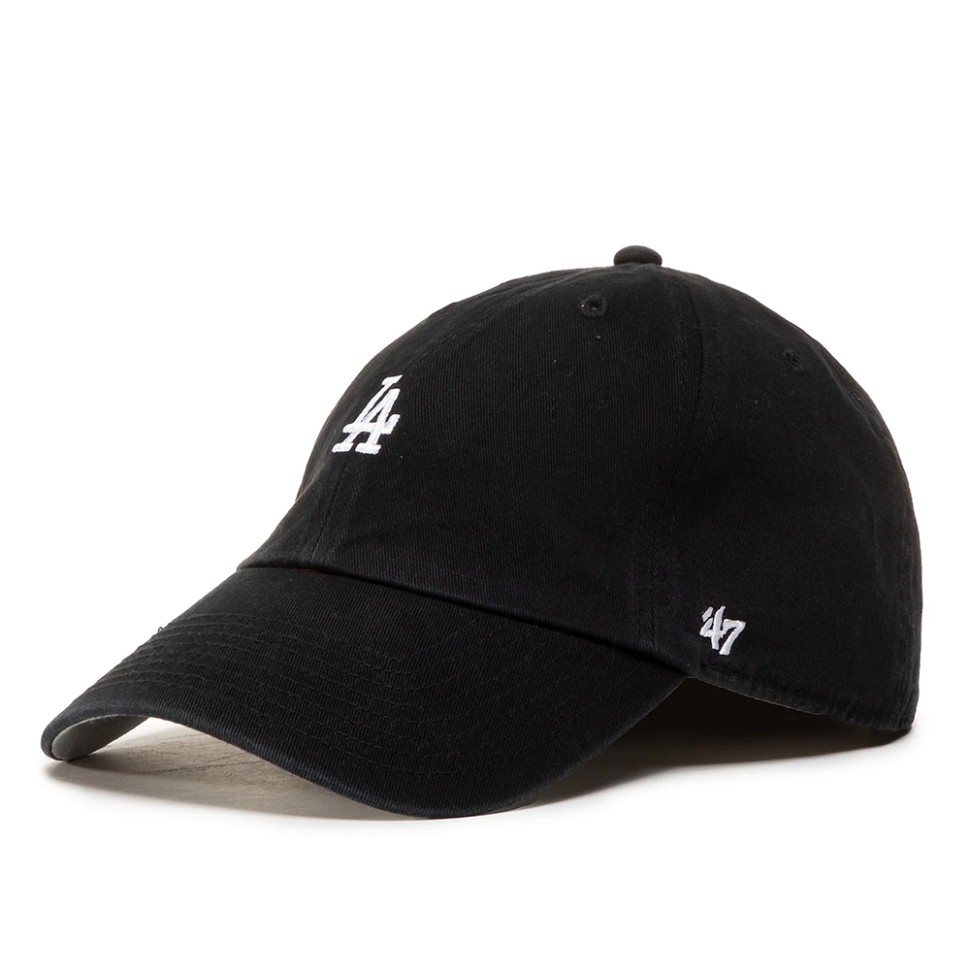 Бейсболка 47 Brand La Dodgers Base Runner чорна B-BSRNR12GWS-BKA изображение 1