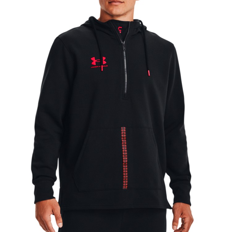 Толстовка чоловіча Under Armour UA Accelerate Hoodie чорна 1373304-001 изображение 1