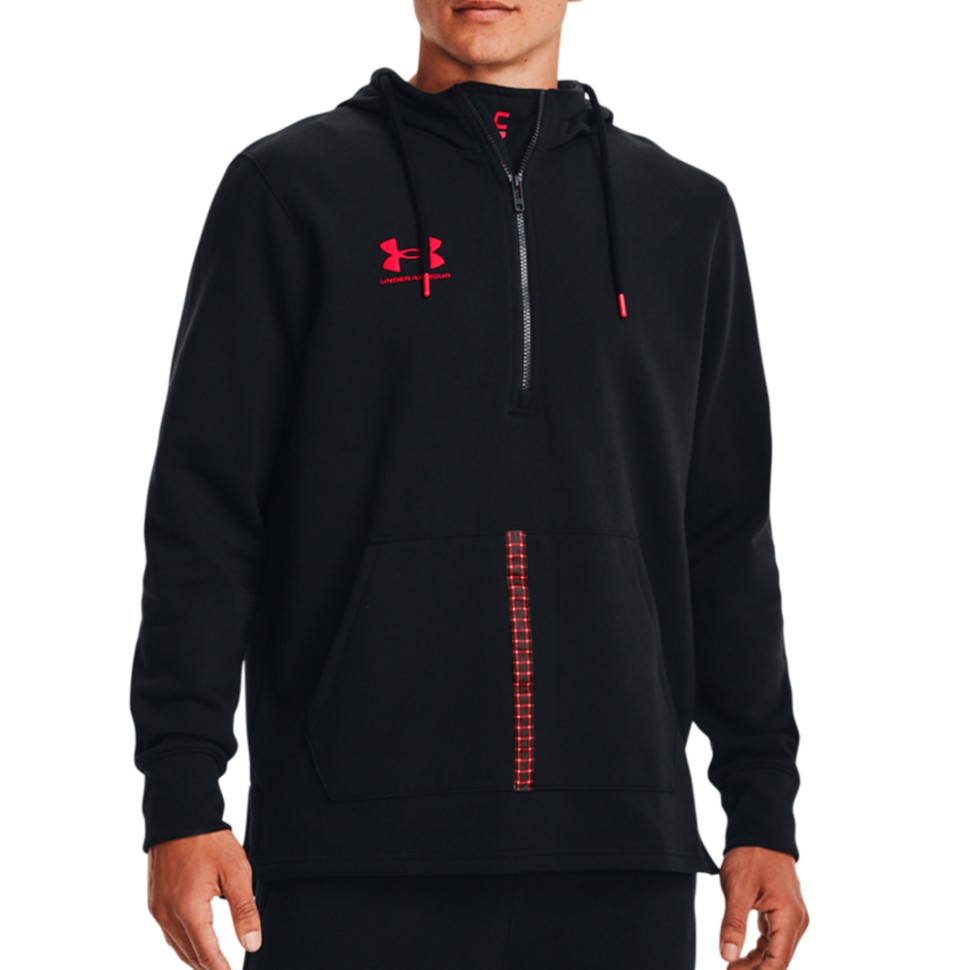 Толстовка чоловіча Under Armour UA Accelerate Hoodie чорна 1373304-001 изображение 1