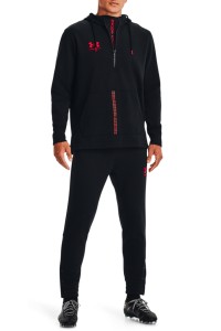 Толстовка чоловіча Under Armour UA Accelerate Hoodie чорна 1373304-001 изображение 2
