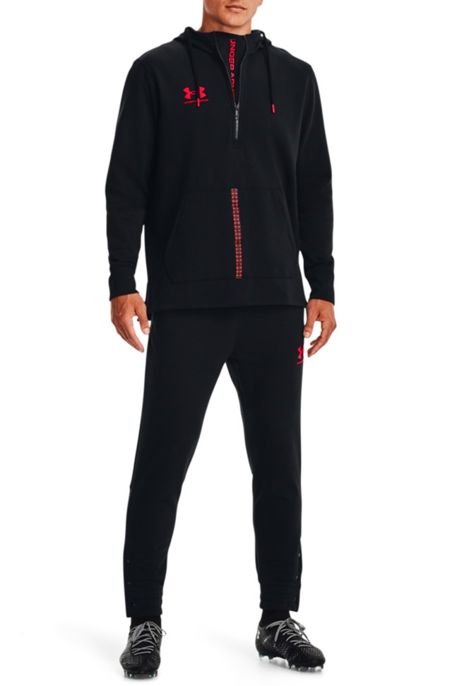 Толстовка чоловіча Under Armour UA Accelerate Hoodie чорна 1373304-001 изображение 2