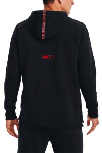 Толстовка чоловіча Under Armour UA Accelerate Hoodie чорна 1373304-001 изображение 4