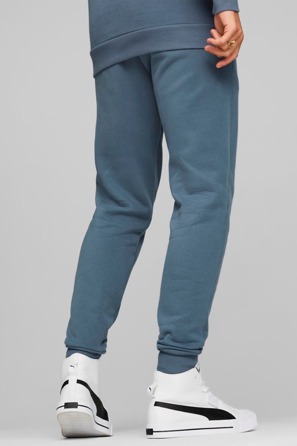 Штани чоловічі Puma ESS ELEVATED Sweatpants сині 84988918 — фото 3
