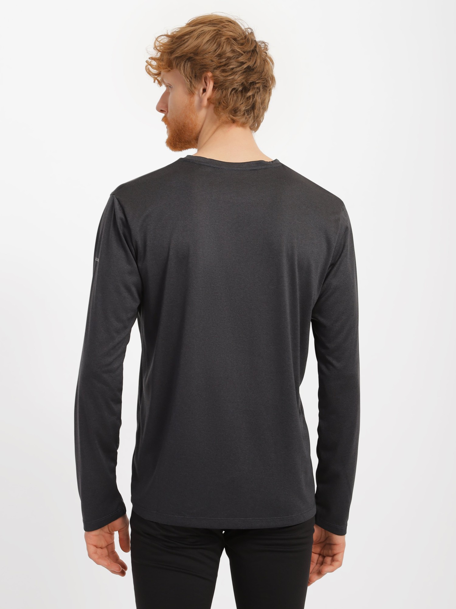 Футболка з довгим рукавом чоловіча Radder Nepas темно-сіра 122124-020 изображение 6