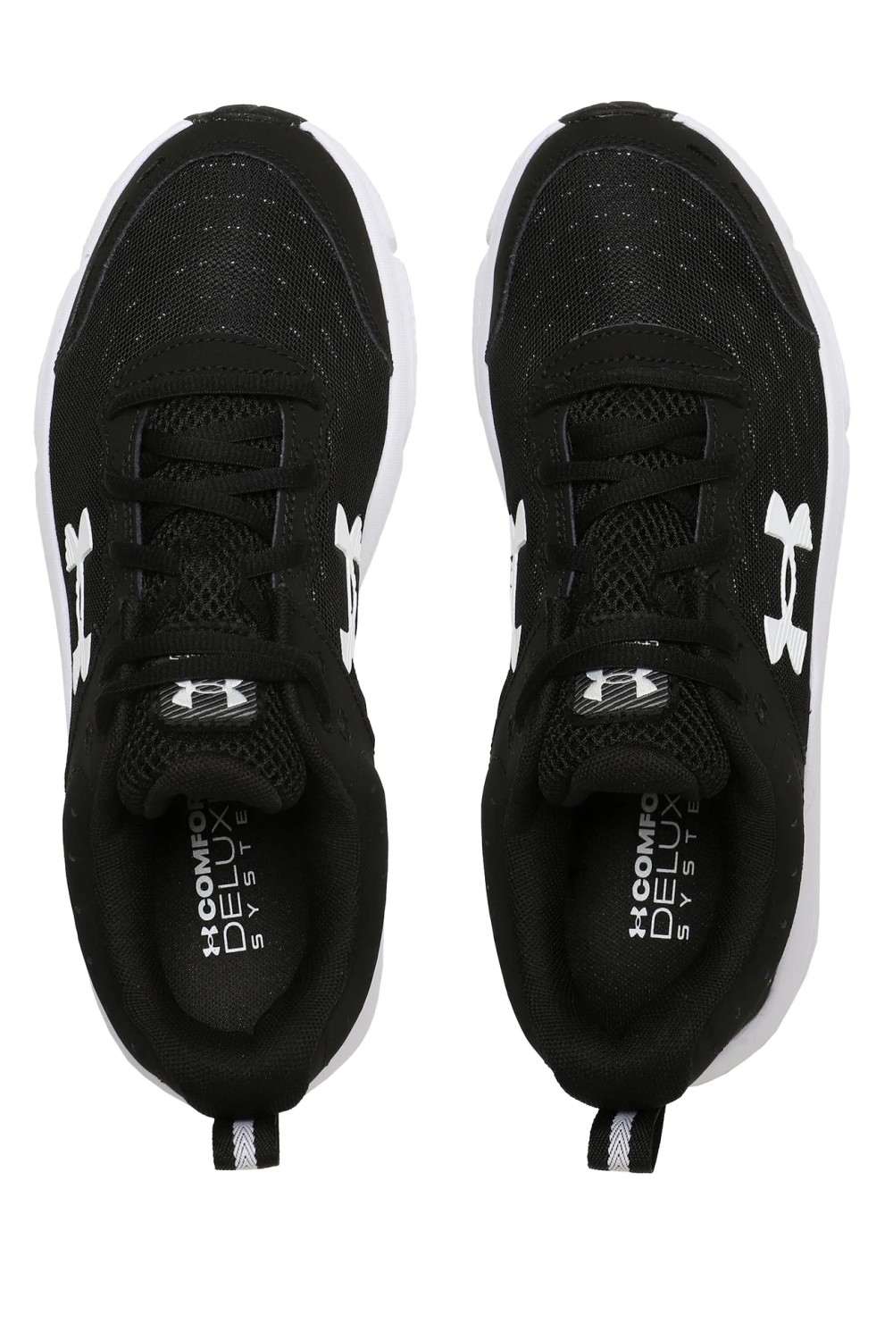 Кросівки чоловічі Under Armour UA Charged Assert 10 чорні 3026175-001 изображение 4