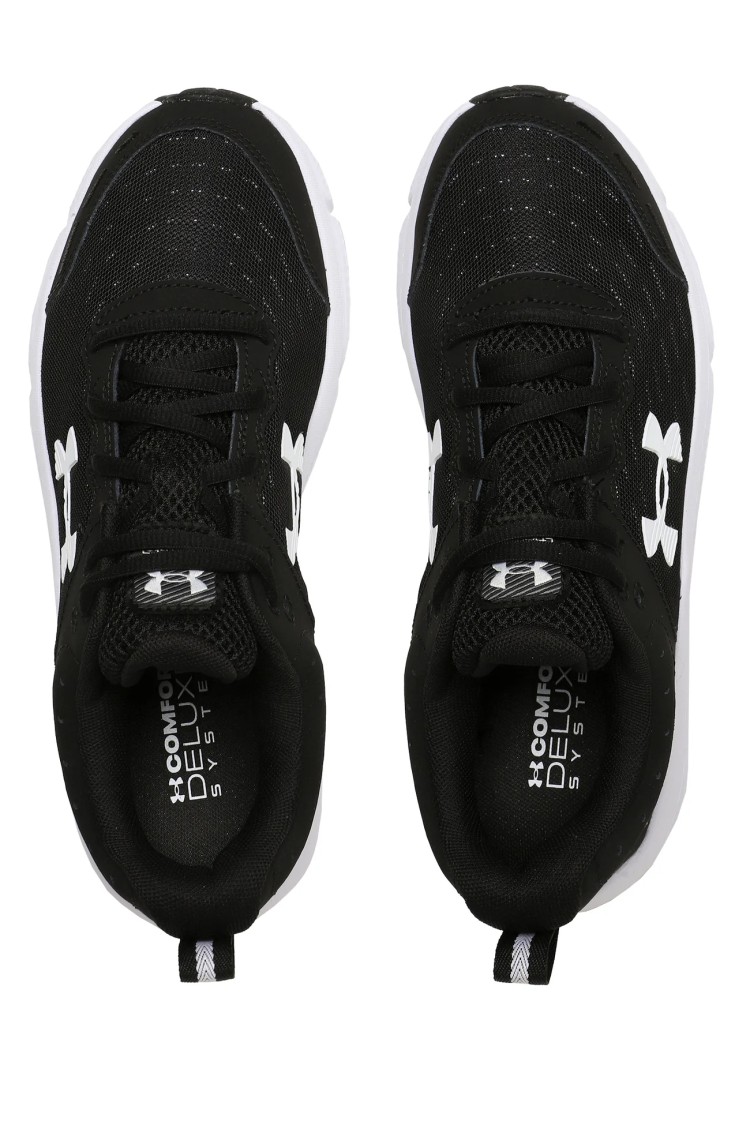 Кроссовки мужские Under Armour UA Charged Assert 10 черные 3026175-001 изображение 4