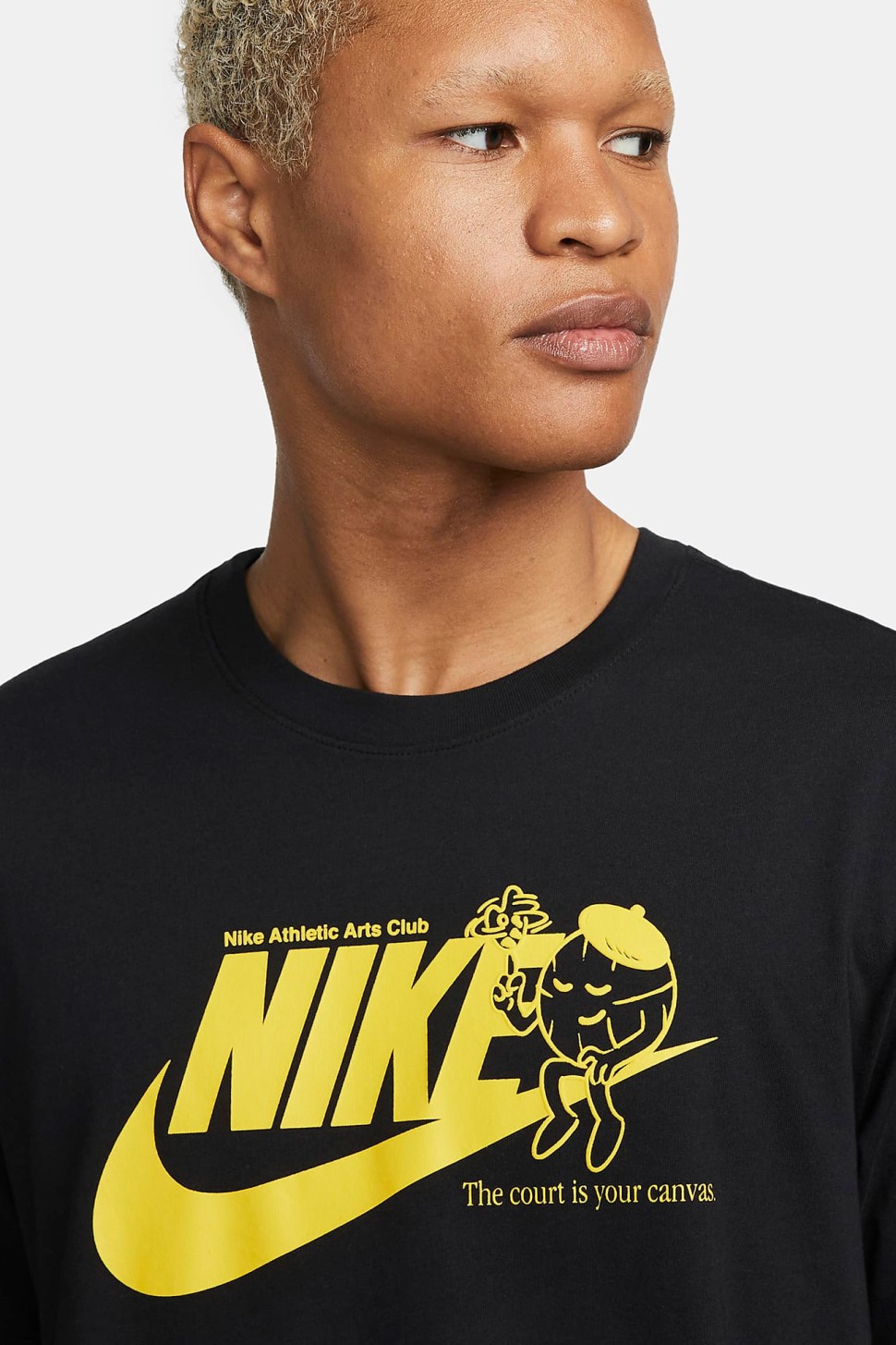 Футболка чоловіча Nike M NSW TEE ART IS SPORT HBR чорна FB9796-010 — фото 4