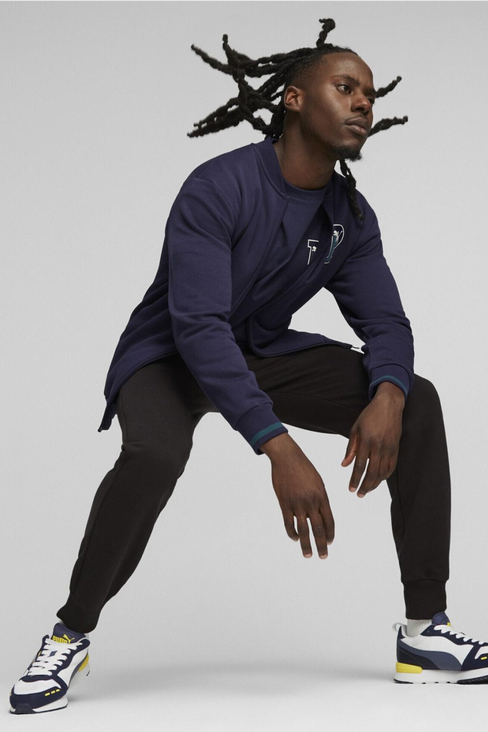 Костюм чоловічий Puma Baseball Sweat Suit темно-синій 67596806 — фото 2
