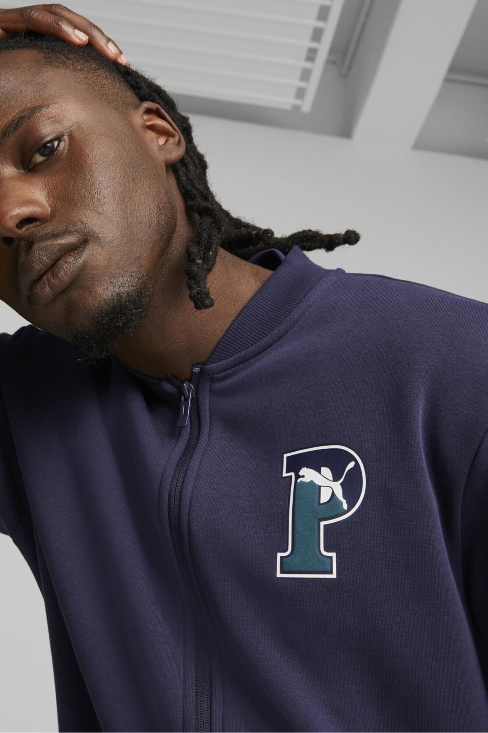Костюм чоловічий Puma Baseball Sweat Suit темно-синій 67596806 — фото 3