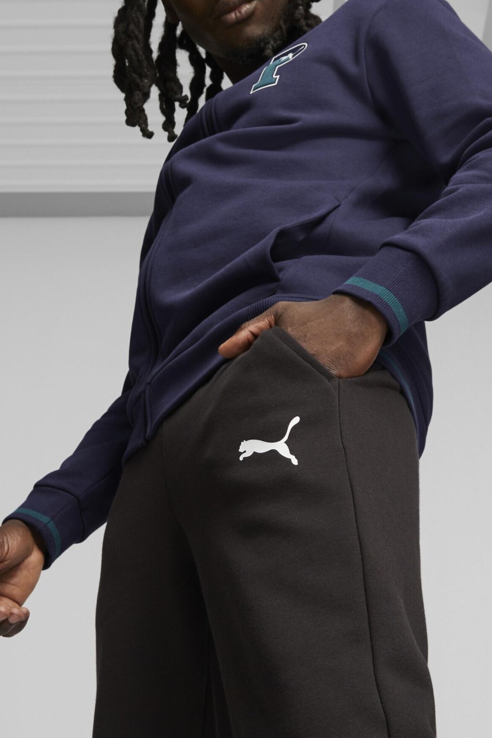 Костюм чоловічий Puma Baseball Sweat Suit темно-синій 67596806 — фото 5