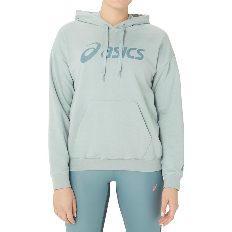 Толстовка женская Asics BIG ASICS OTH HOODIE бирюзовая 2032A990-404 изображение 1