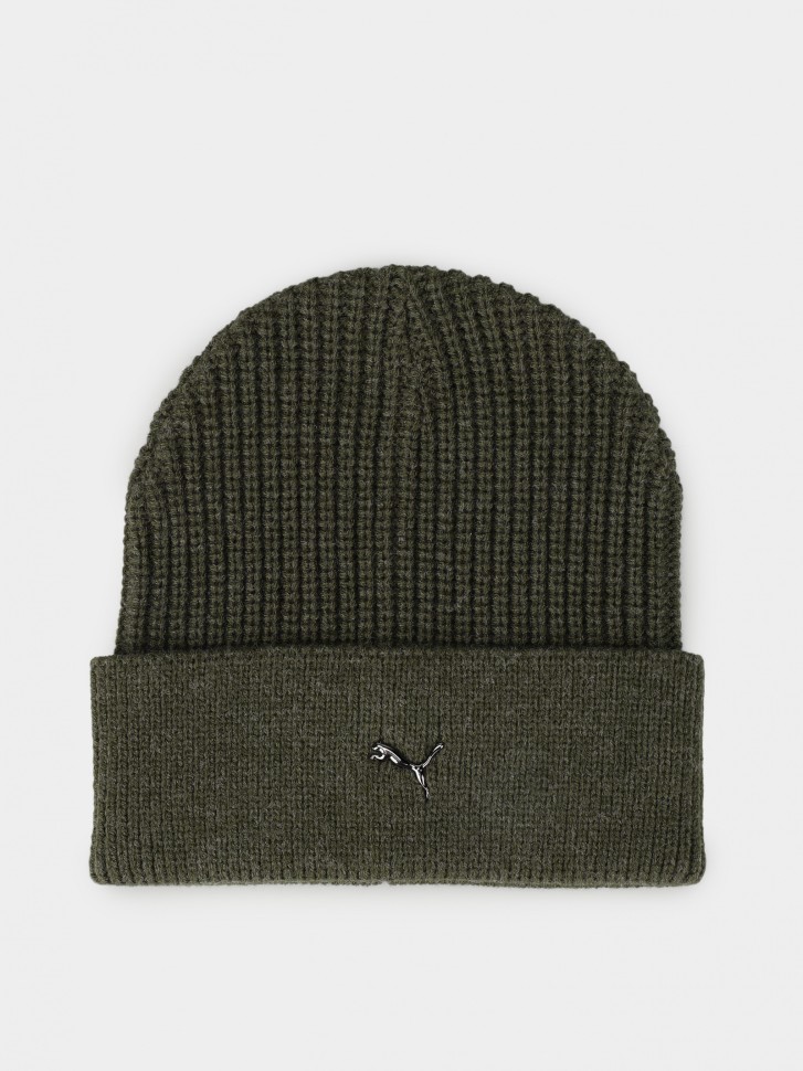 Шапка   Puma Metal Cat Beanie хакі 02487403 изображение 2