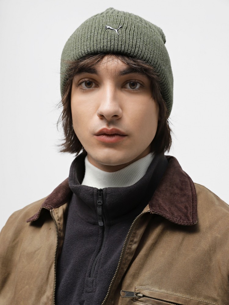 Шапка   Puma Metal Cat Beanie хакі 02487403 изображение 6