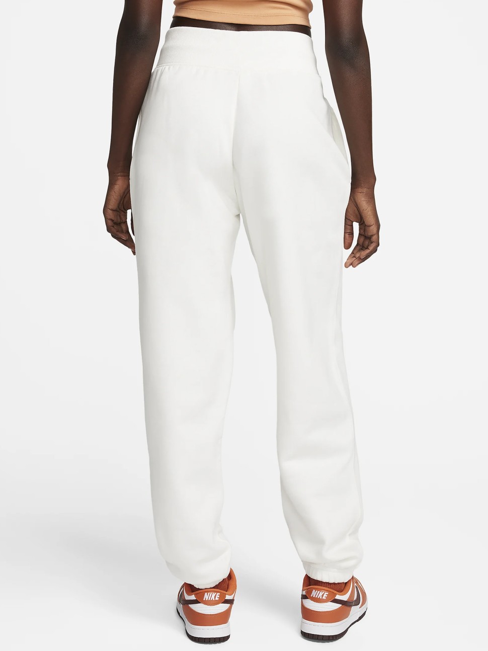 Штани жіночі Nike W NSW PHNX FLC HR OS PANT PRNT молочні FN7716-133 — фото 3