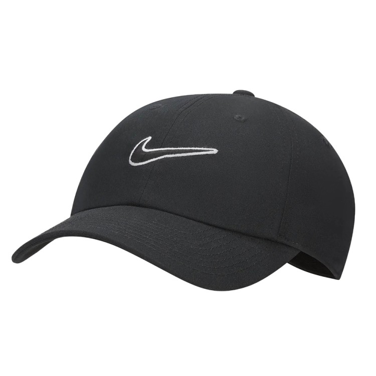 Бейсболка  Nike U NK CLUB CAP U CB SWSH L черная FB5369-010 изображение 1