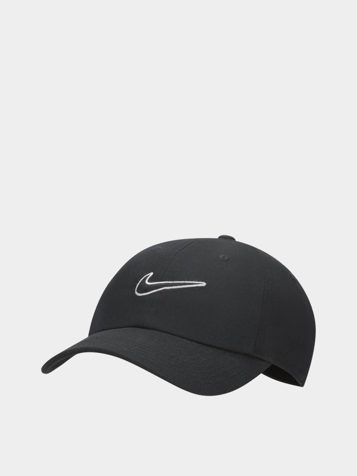 Бейсболка  Nike U NK CLUB CAP U CB SWSH L черная FB5369-010 изображение 2