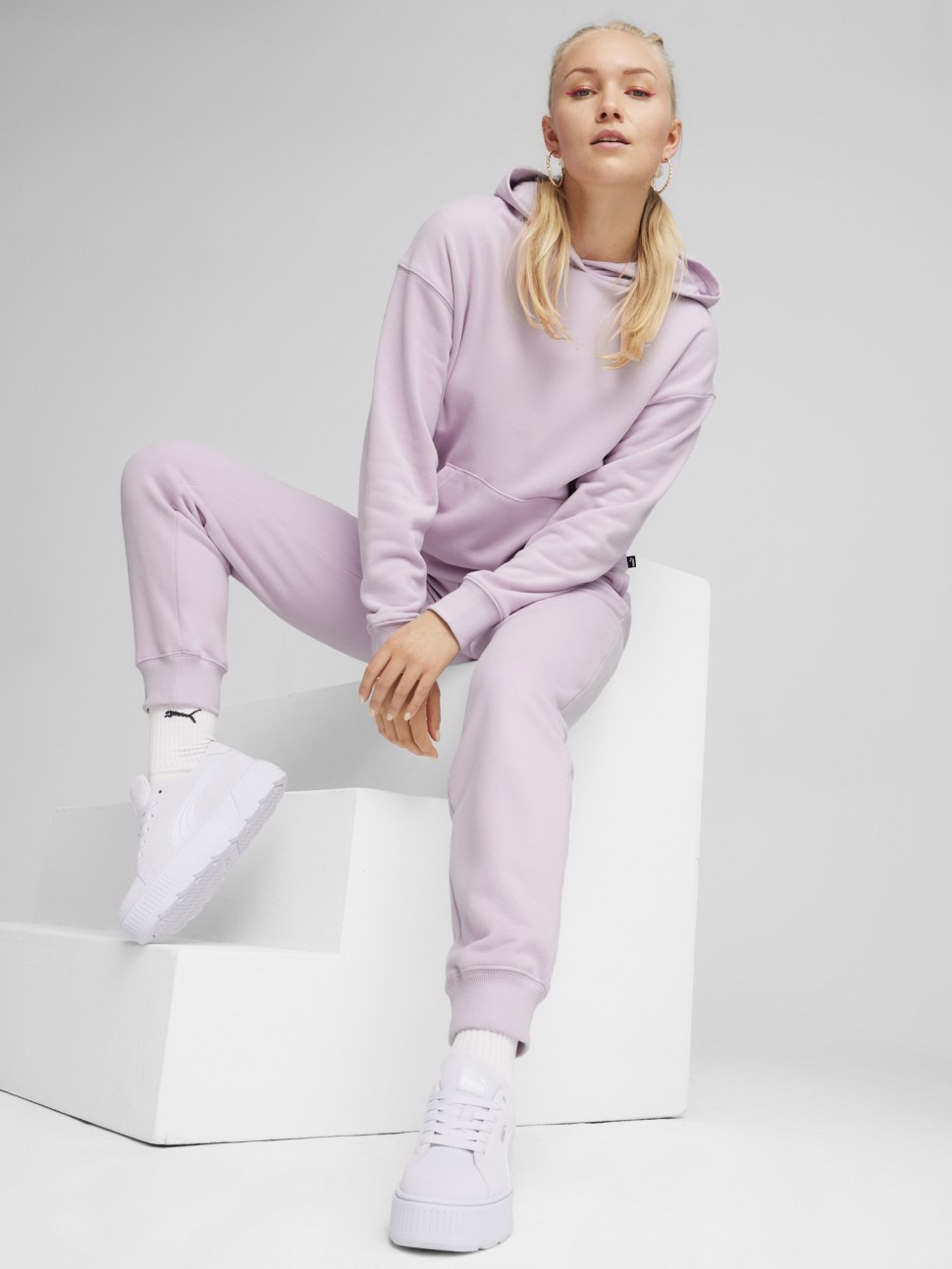 Костюм жіночий Puma Loungewear Suit TR рожевий 67992060 — фото 2