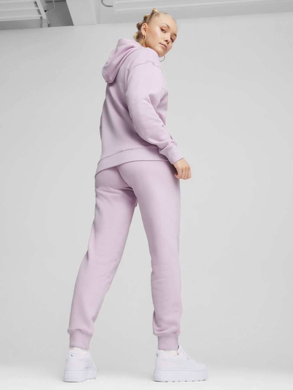 Костюм жіночий Puma Loungewear Suit TR рожевий 67992060 — фото 3