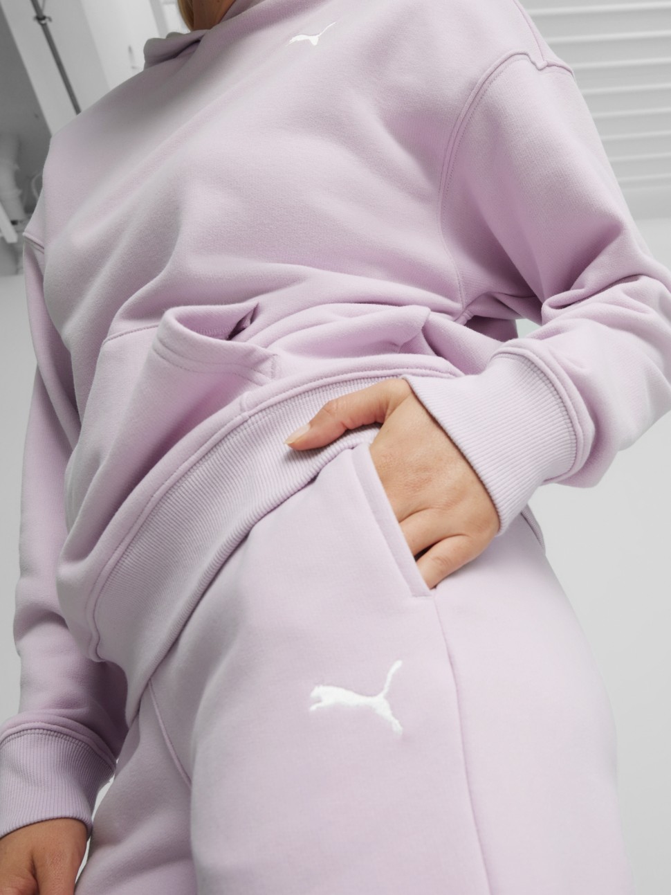 Костюм жіночий Puma Loungewear Suit TR рожевий 67992060 — фото 4