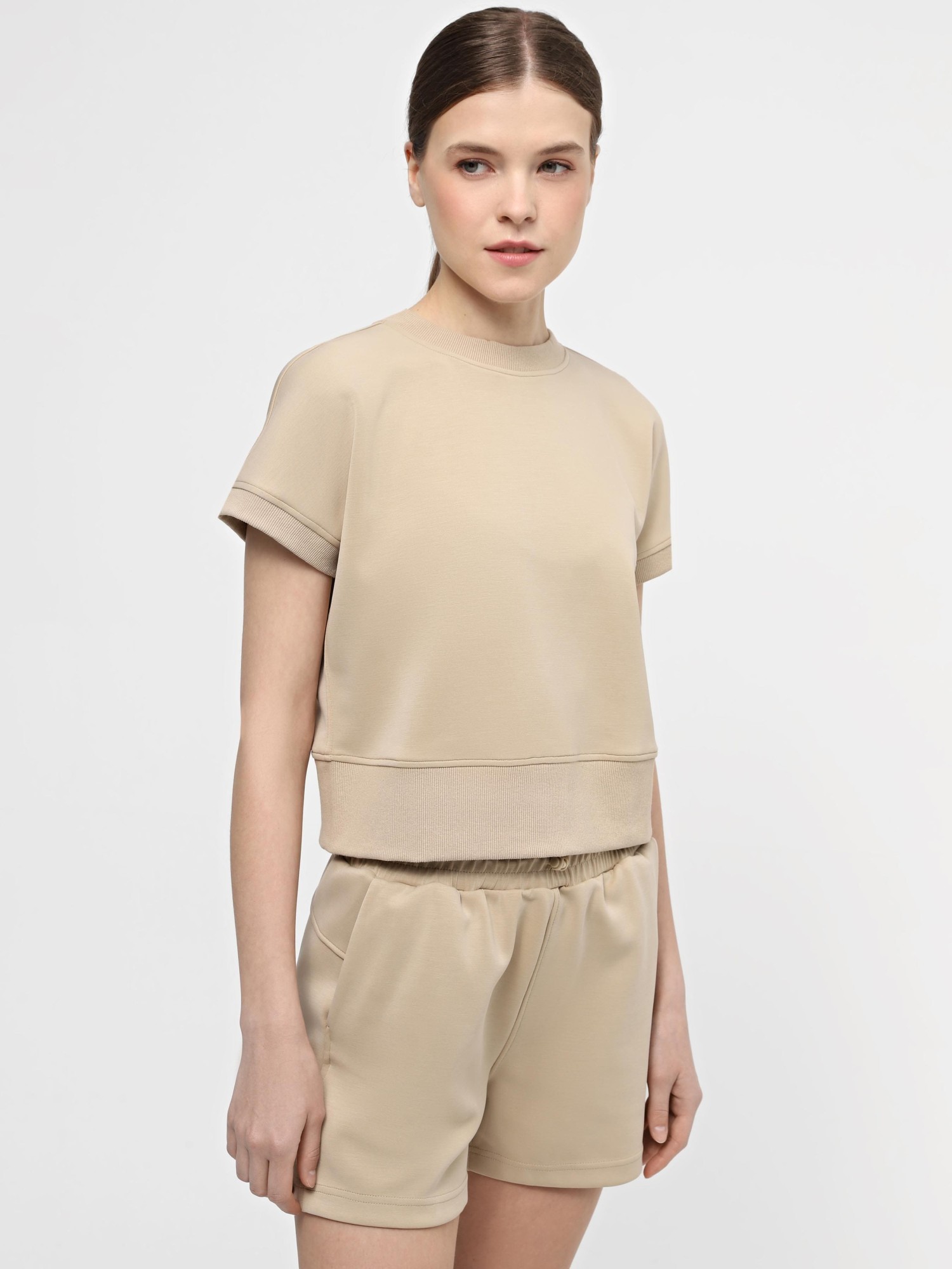 Футболка женская Evoids Gransa бежевая 142401-125 изображение 2