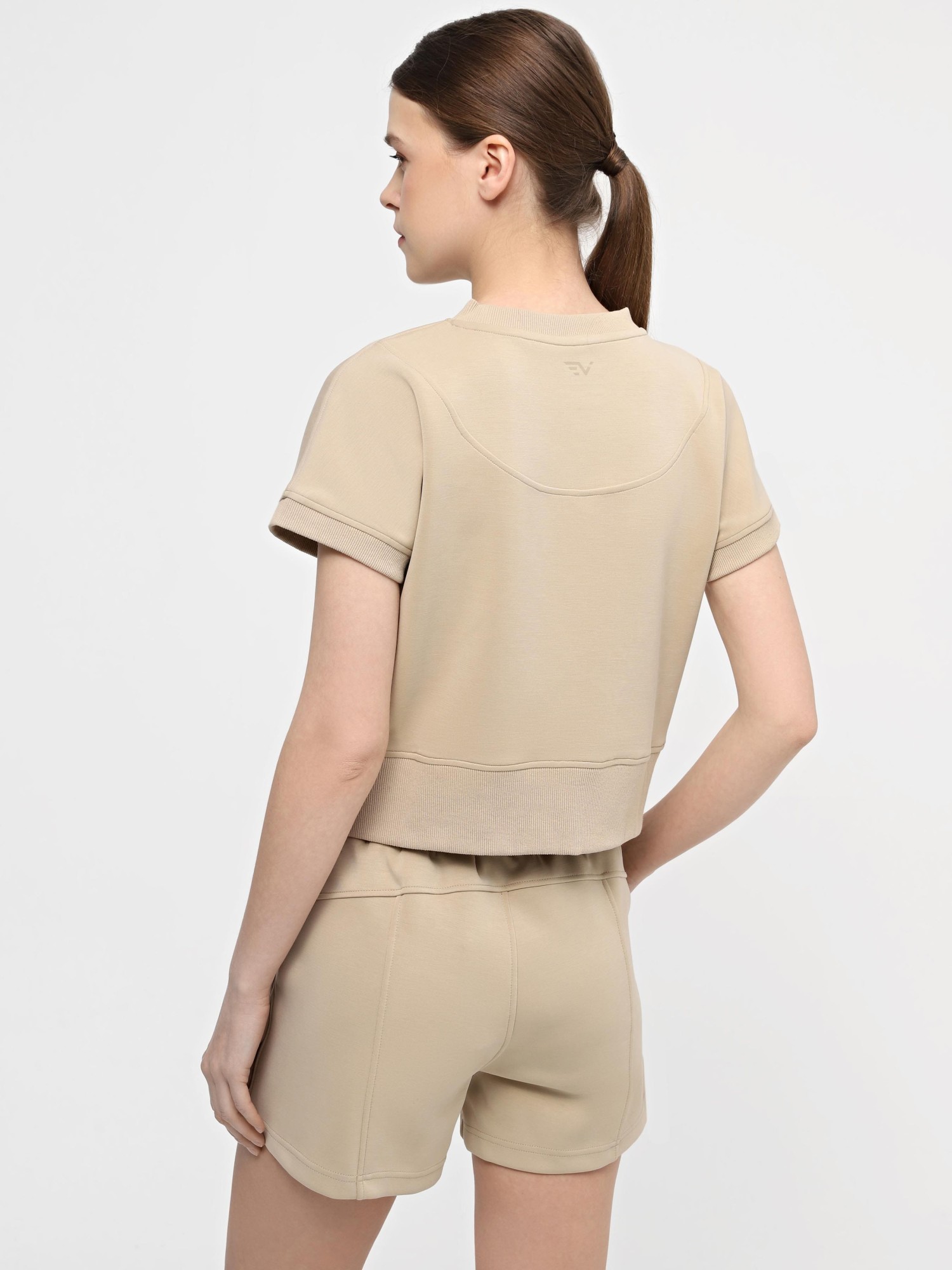 Футболка женская Evoids Gransa бежевая 142401-125 изображение 3