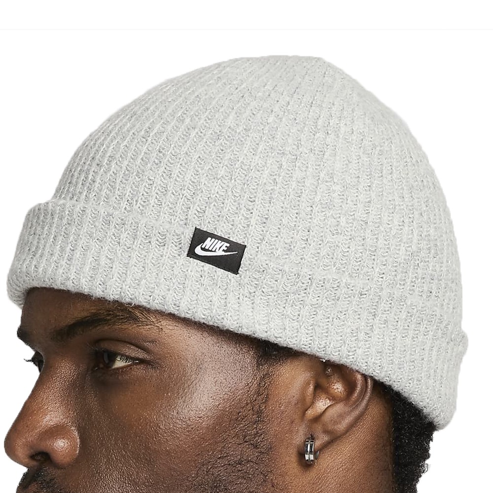 Шапка  Nike U NK TERRA BEANIE SC FUT365 L серая HF0176-063