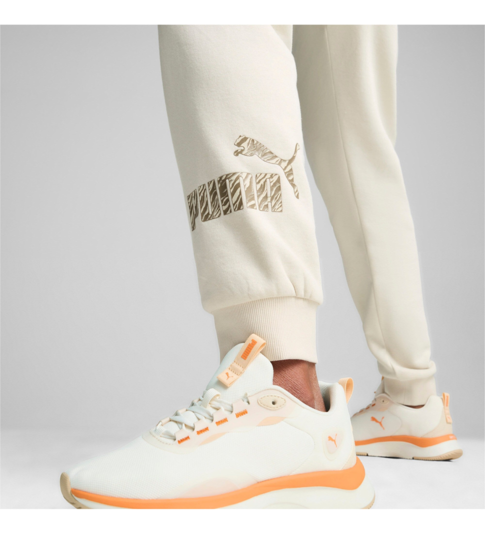 Штани жіночі Puma ESS+ ANIMAL Pants FL молочні 68149687 — фото 5