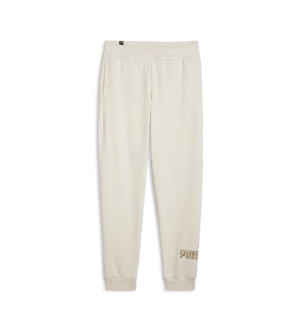 Штани жіночі Puma ESS+ ANIMAL Pants FL молочні 68149687 — фото 6