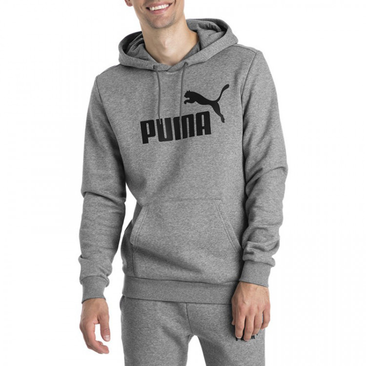 Толстовка мужская Puma Essentials Fleece серая 85174303 изображение 2