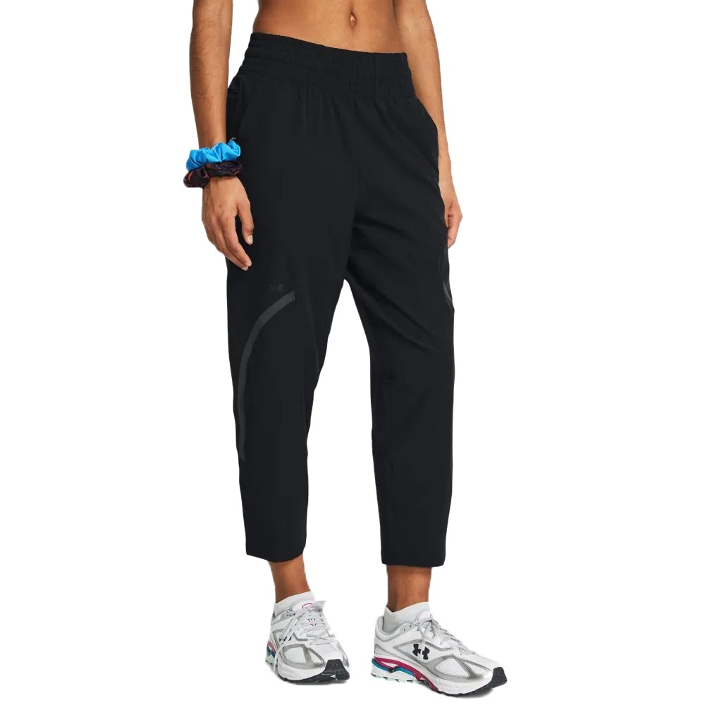 Брюки женские Under Armour Unstoppable Ankle Pant черные 1382741-001