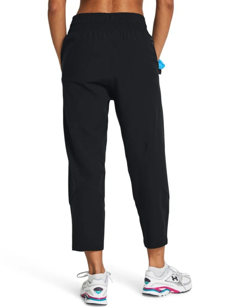 Брюки женские Under Armour Unstoppable Ankle Pant черные 1382741-001 изображение 3
