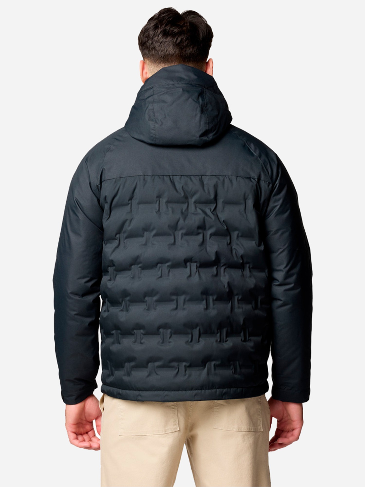 Куртка мужская Columbia Grand Trek™ III Down Hooded Jacket черная 2086111-010 изображение 3