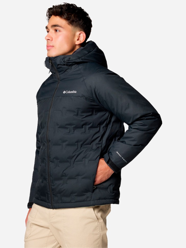 Куртка чоловіча Columbia Grand Trek™ III Down Hooded Jacket чорна 2086111-010 изображение 4