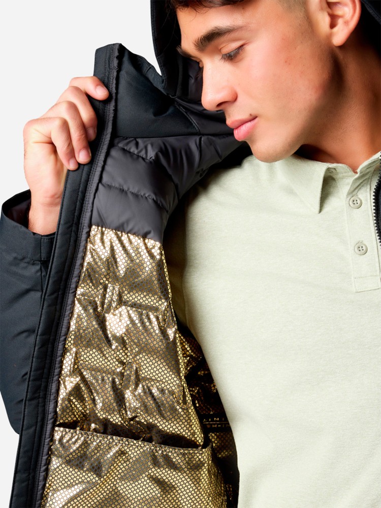 Куртка чоловіча Columbia Grand Trek™ III Down Hooded Jacket чорна 2086111-010 изображение 7
