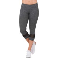 Леггинсы женские Asics MELANGE TIGHT 3/4 серые 153410-0903 изображение 2