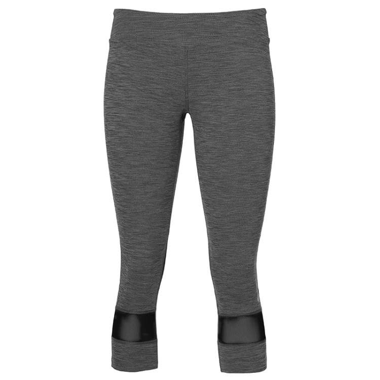 Леггинсы женские Asics MELANGE TIGHT 3/4 серые 153410-0903 изображение 1