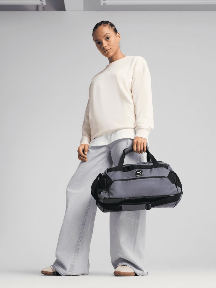 Сумка  Puma TRAINING Small Sports Bag серая 09091903 изображение 5
