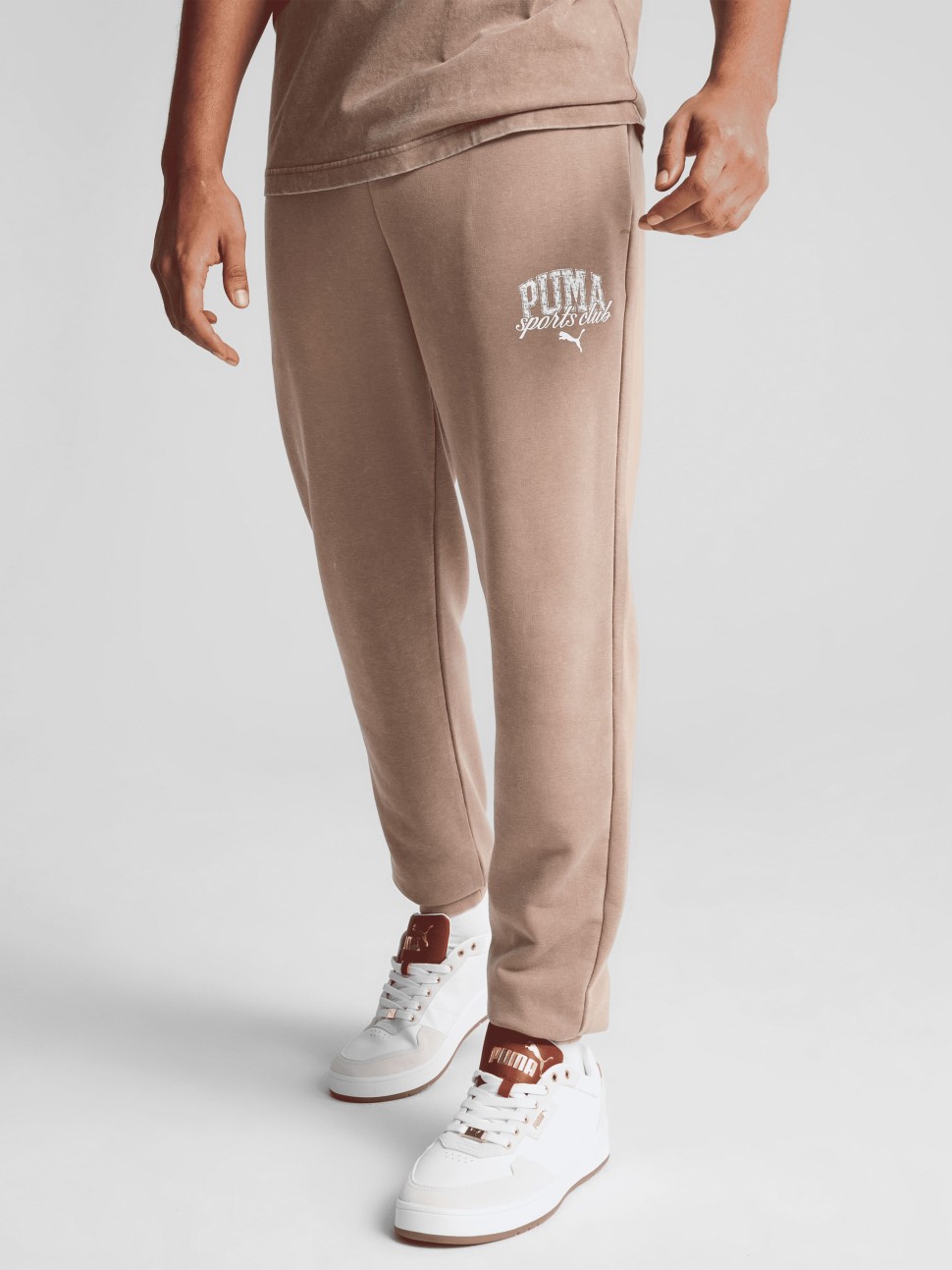 Штани чоловічі Puma CLASS Sweatpants коричневі 68464293 — фото 2 — Sport City Штани чоловічі Puma CLASS Sweatpants коричневі 68464293 — фото 2