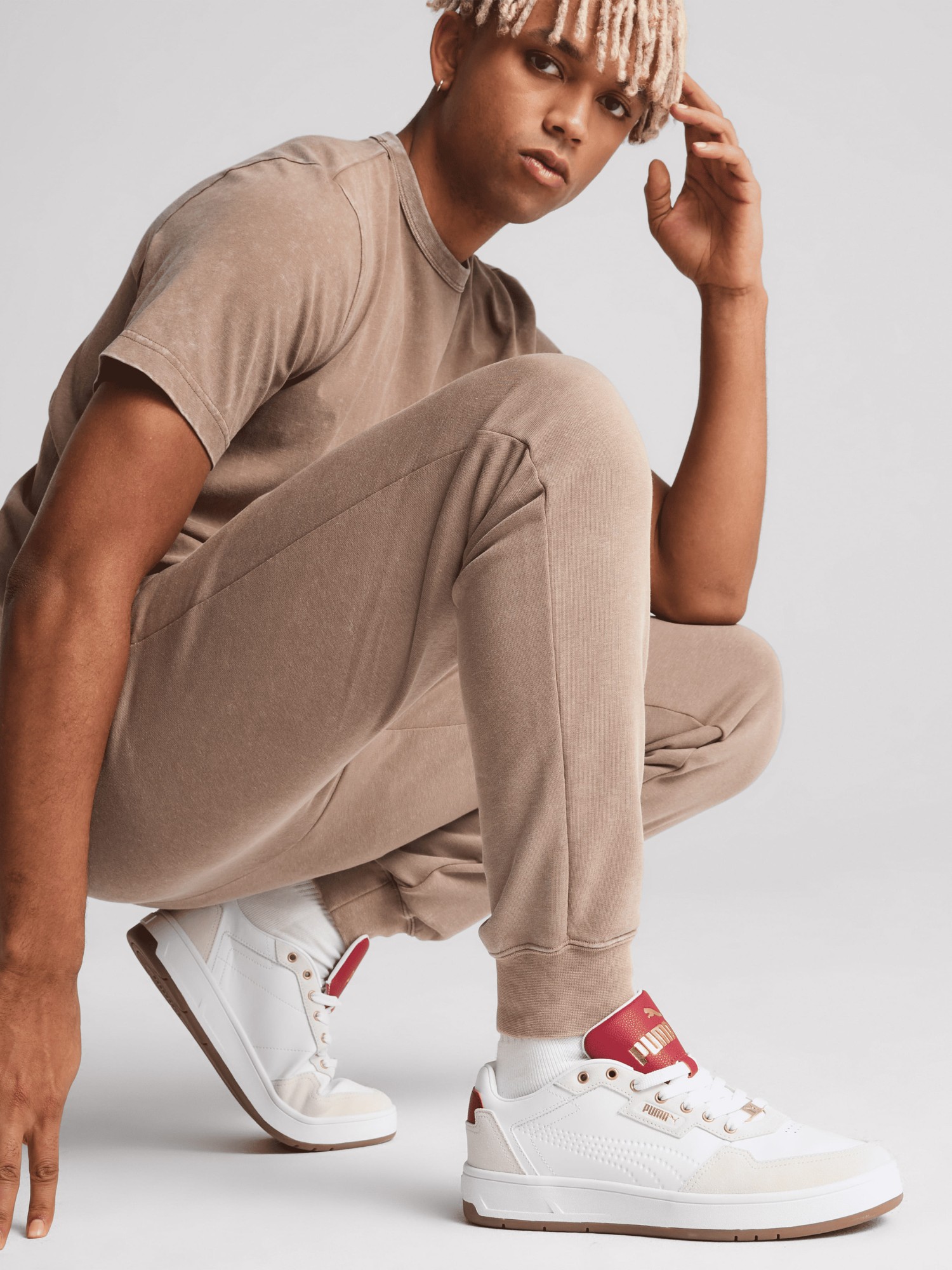 Штани чоловічі Puma PUMA CLASS Sweatpants коричневі 68464293 изображение 5