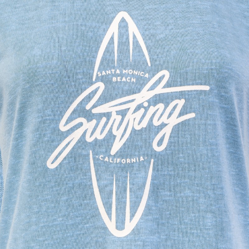 Жіноча футболка Radder Cotol блакитна 220008-410 изображение 2