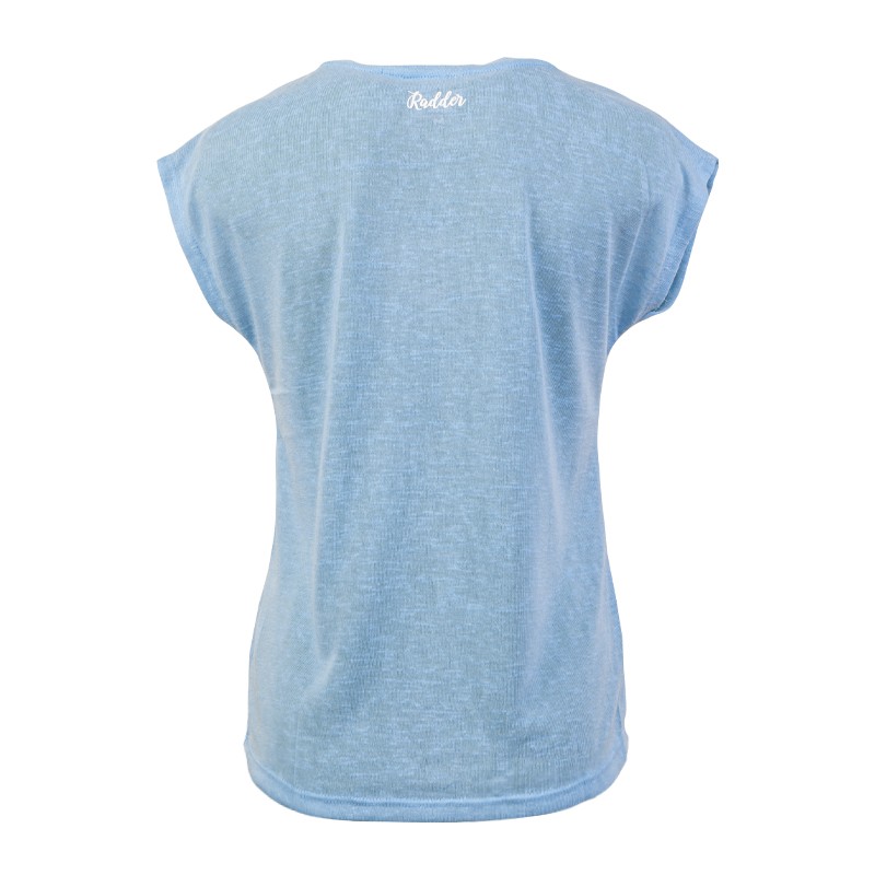 Жіноча футболка Radder Cotol блакитна 220008-410 изображение 3