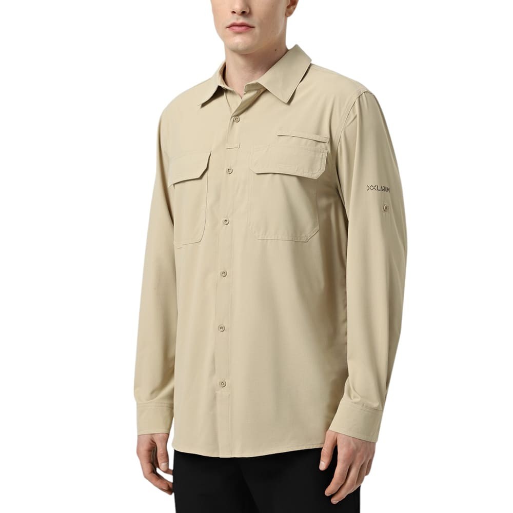 Рубашка мужская Larum Randle бежевая 162505-125 изображение 1