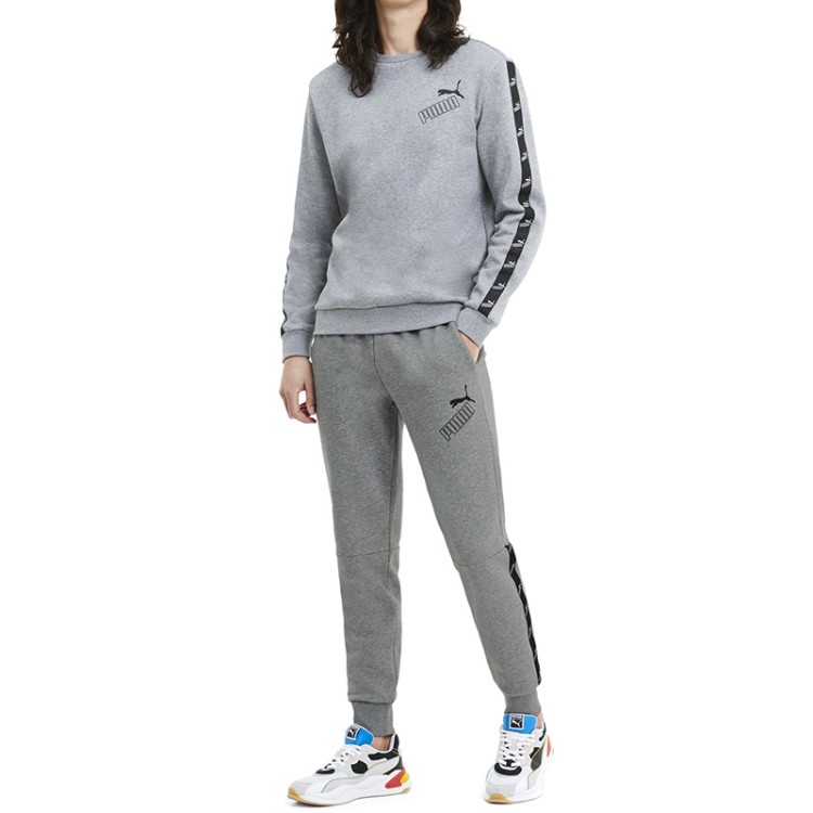 Брюки мужские Puma Amplified Pants Fl Cl серые 58352503 изображение 4